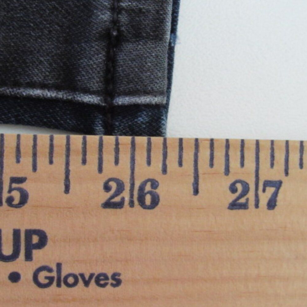 American Eagle Outfitters Super Stretch Blue and Black Jeggings Size 8 Short - Picture 9 of 11